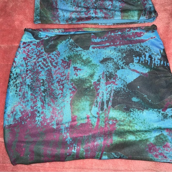 Tiger Mist Castial shirt & Chelo skirt set - Picture 6 of 7